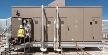 Large commercial HVAC system